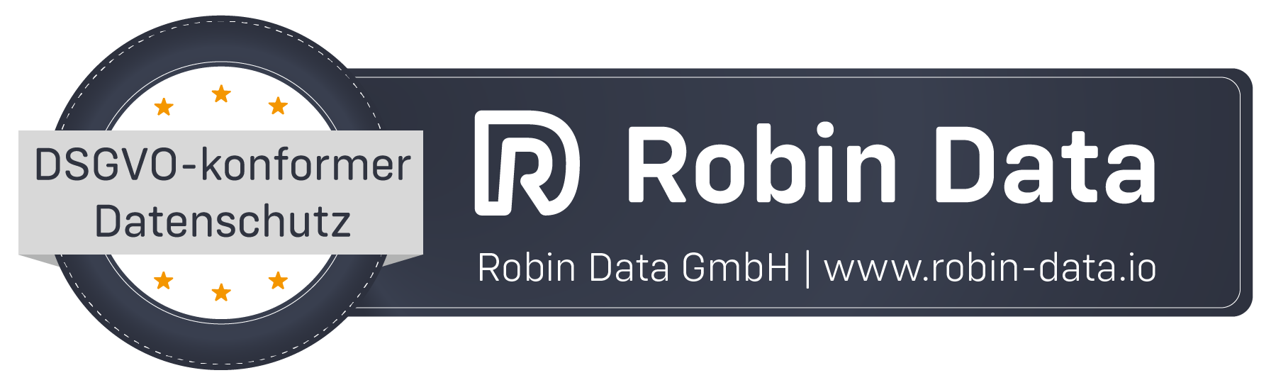 Datenschutz-Qualitätssiegel DSGVO-konform mit Robin Data